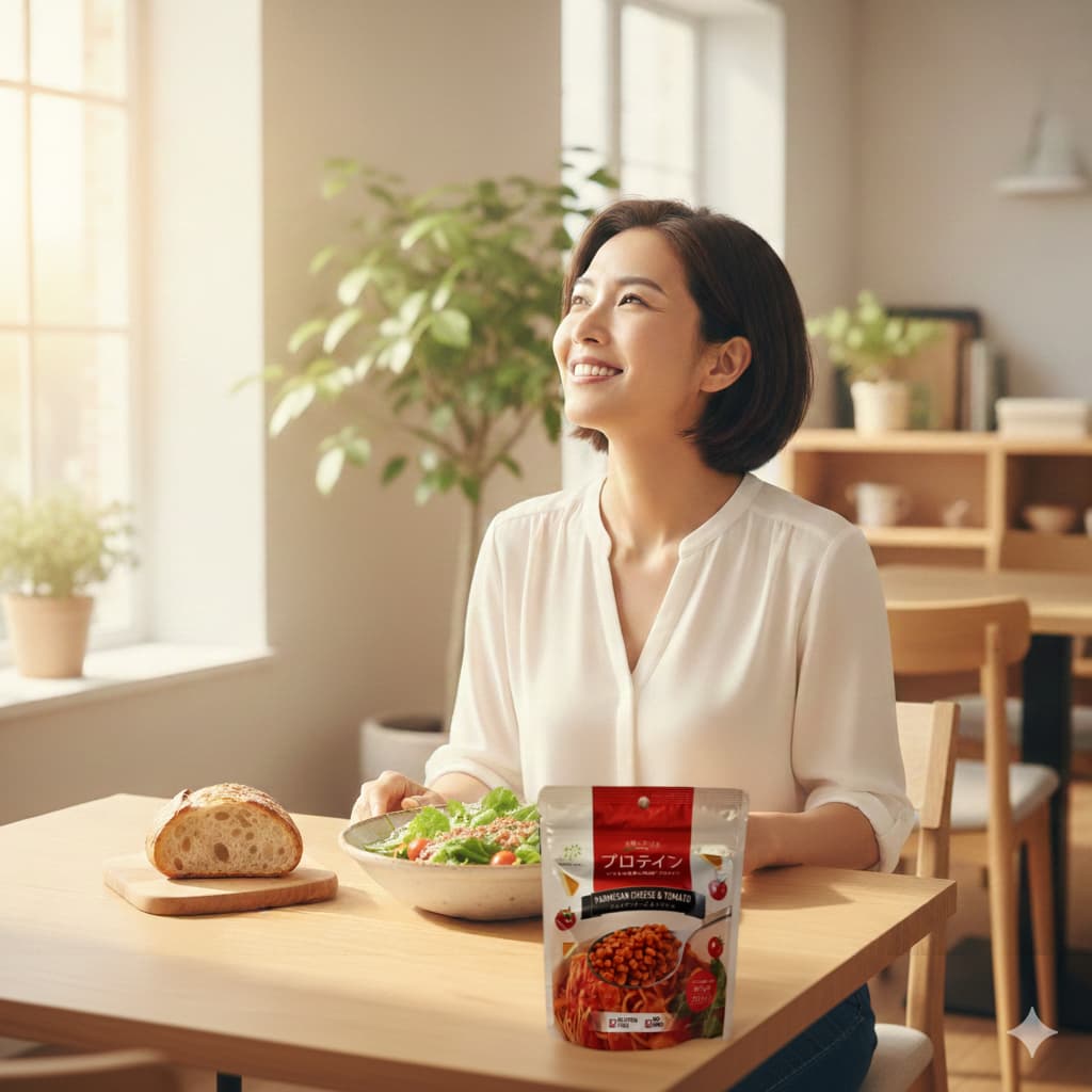 手軽にかけるプロテイン メインビジュアル